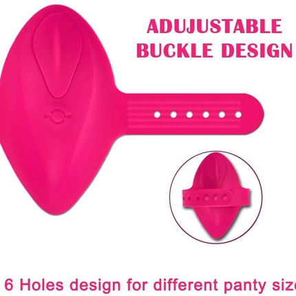 Wearable Vibrator Toy for Women Wireless Panty with Remote Control Bullet Sex Toy Vibrating Panties for Couples with Red Pink