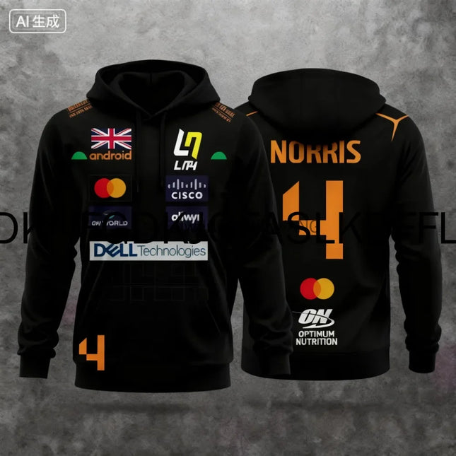 2026 Lando Norris Fall/Winter New Collection: The Perfect Combination of Racing Style Hoodies and Extreme Sports Clothing