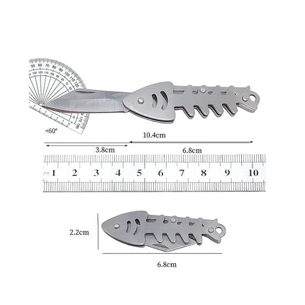 Portable Tactical Knife Knife Keychain Edc Tool for Utility Adventure Survival