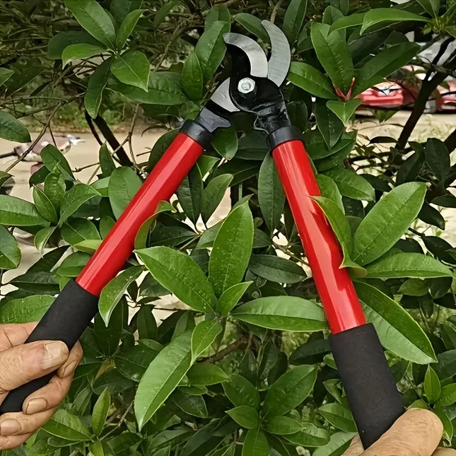 Heavy-Duty Pruning Shears – Sharp Blades, Labor-Saving Grip, Ideal for Coarse Branches, Fruit Stems & Daily Garden Trimming.