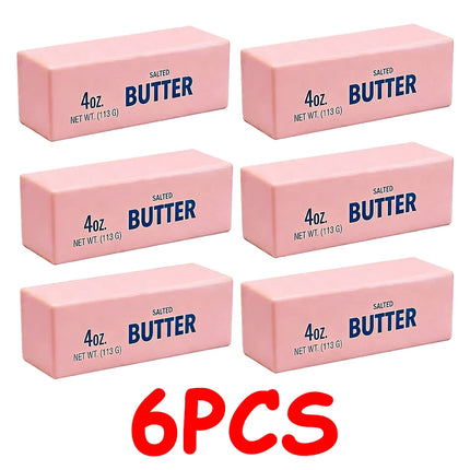 In Stock Butter Stick Squishy Toy Slow Rising Squeeze Toy Butter Bar Brick Squishy Fidget Toy Anti Stress Release Relax Gift