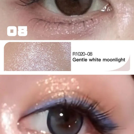 Monochrome Eyeshadow Palette Matte Wine Red Brown Eye Shadow Smoky Pearl Glitter Earth Low Saturation Matte Eye Shadow Makeup