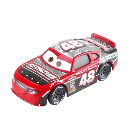 All Style Pixar Cars Metal Diecast Cars Model Lightning McQueen Alloy Car Number 4.19.28.36.51 101 Racing Series Toy