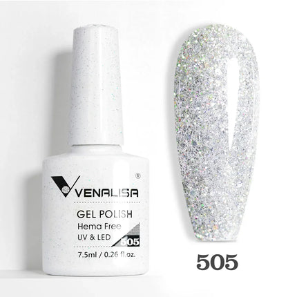 7.5ml Venalisa TPO FREE HEMA FREE Gorgeous Color Nail Gel Polish Long Wear Soak Off UV LED Gel Varnish Nail Manicure Gel Varnish