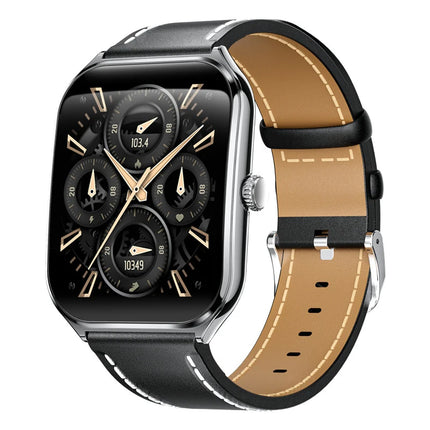 Ultra Thin Smart Watch men 1.96" AMOLED HD Pixel Display Always Show Time BT Call Reminder Smartwatch Ladies For Android iOS