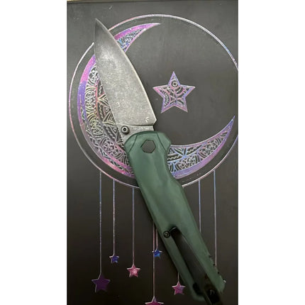 KS 6105 BLK Bel Air DuraLock KVT Folding Knife CPM MagnaCut PVD Blade Anodized Aluminum Handles Outdoor Camping Survival Knife
