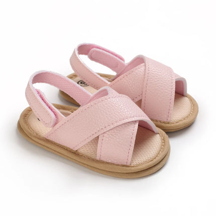 Baby Boys Girls Summer Sandals 0-12 Months First Walkers Soft Sole Breathable Casual Comfortable