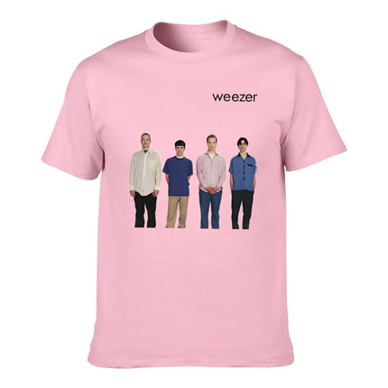 Weezer 1994 album band print T-shirt men's summer hip-hop street casual loose T-shirt oversized O-neck short-sleeved top
