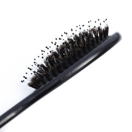 1PC Professional Hair Brushes Wood Handle Boar Bristle Comb Hair Brush Slim Line Styling Tools Hairdressing Professional Tools