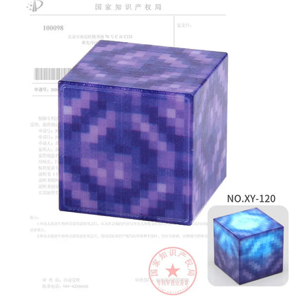 Light-Up Magnetic Blocks 2cm - Set of 10 Pieces