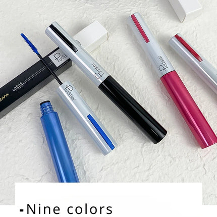 Fashion White Mascara Makeup 4D Silky Natural Long Lash Mascara Waterproof Mascara Extension Thick Lasting Curling Mascara Rimel