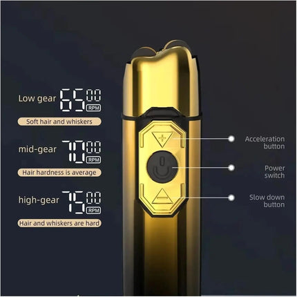 Kemei TX10 Electric Shaver Hair Rechargeable Facial & Beard Foil Razor For Men Bald Head Shaving For Men Machine Barber