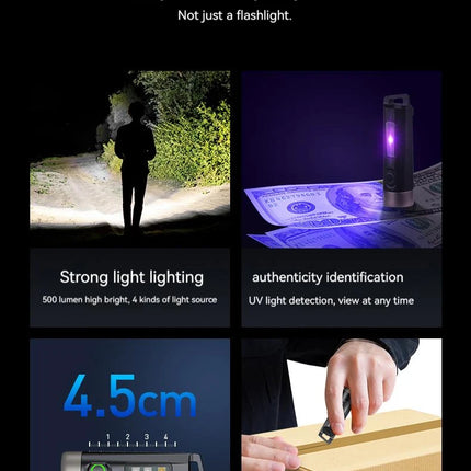 Philips Mini Flashlight SFL1121 - High-intensity, Ultra-bright, Self-defense, Outdoor Emergency, Portable