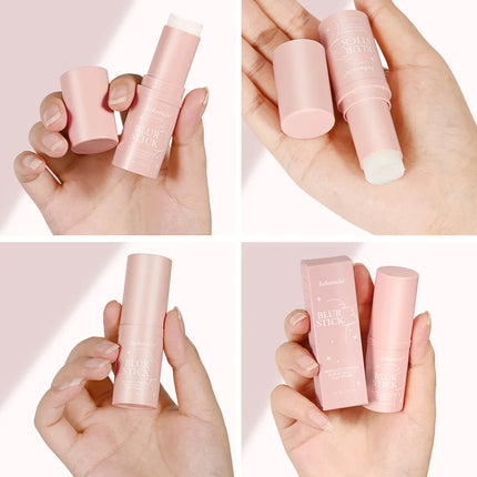 Blur Stick Like Baby Skin Instant Pore Eraser Primer Makeup Long-Lasting Oil Control Moisturizing Matte Finish Blur Pores Makeup
