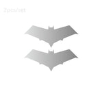 Silver / 2pcs of 10x4cm