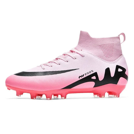 Original Men Football Field Boots Professional Society Cleats Children Soccer Shoes Grass Training Kids Non Slip Football Shoes