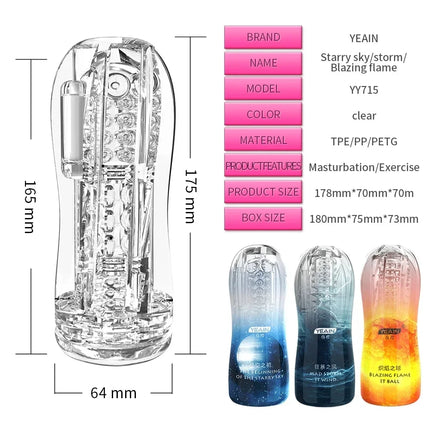Flesh Vibrating Light Massager Vagina Real Pussy Sex Masturbation Adult Toys Male Masturbator Cup For Men Silicone Product