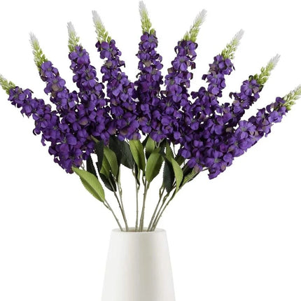 5pcs Artificial Flowers Shyacinth Rattan Home Living Room Wedding Celebration Outdoor Garden Wall Gift Box Decor Diy Accessories