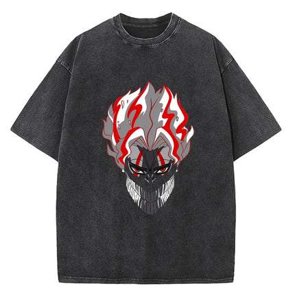 Japanese Anime Dandadan Okarun T-shirt Men T Shirt Cartoon High Quality Cotton Tshirt Aesthetic Fashion Tee Male