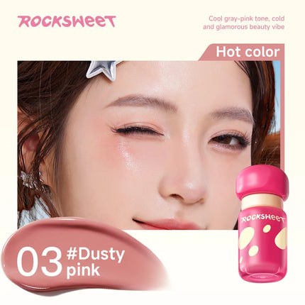 Rock Sweet Liquid blusher Rouge Vitality Pink Blush Brightening Plumping Color for the Face Hot Selling Beauty Product