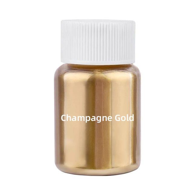 15g/Bottle Gold And Silver Dye Glitter Powder Mousse Cake Macaron Chocolate Confectionery Pastry Baking Cake Decoration