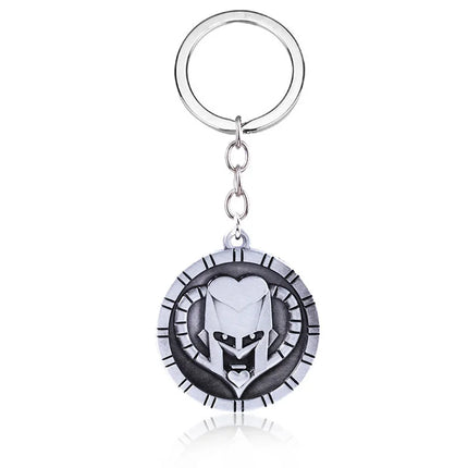 Anime JoJo Bizarre Adventure Keychains Killer Queen Higashikata Josuke Bow Arrow Pendant Keyring For Women Men Car Accessories