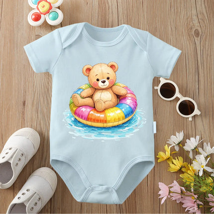 100% Cotton Bodysuit Cute Baby Bear/ I Like Nature Onesie Comfortable Cloths for Baby Jumpsuit for 0 To 12 Months Newborn