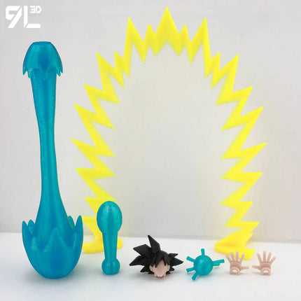 9L3D Multi-Joint Articulated Lucky13 Dummy13 Dragon Ball Goku Beerus Action Figure Boys Vegeta Gift Collectible Anime Figure Toy