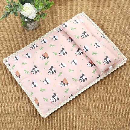 Portable Summer Cooling Mat for Dogs And Cats Waterproof Non-Slip Pet Bed Pad with Instant Cooling Technology