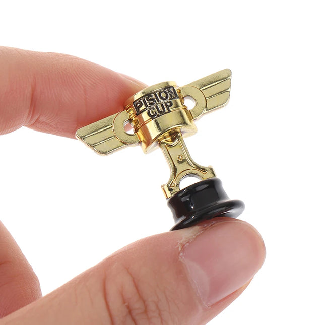 PISTON CUP Gold Championship Trophy Toy Model Christmas Gift For Children Collect Gifts