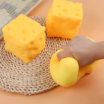 Giant Cheese Squeeze Toy blind box Extra Large Size Cheese Squishy Fidget Toys Slow Rebound Shapeable Venting Ball toys Gifts