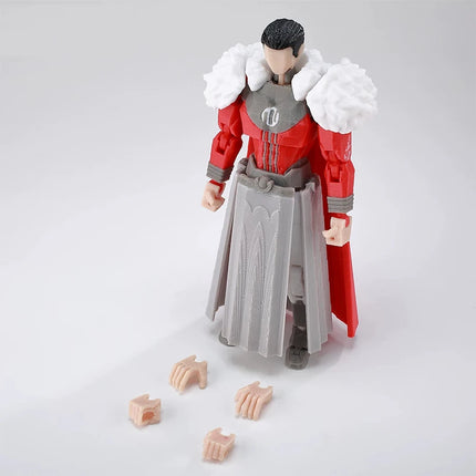3D Printed Dummy 13 Invincible Boy Titan Model Multi-jointed Movable Action Figure Desktop Ornament Animation Model For Kids Fan