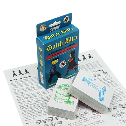 Dutch Blitz The Original Fast Paced Card Game Contains 160 Card Quick And Easy To Learn Great Family Game For Everyone For 2