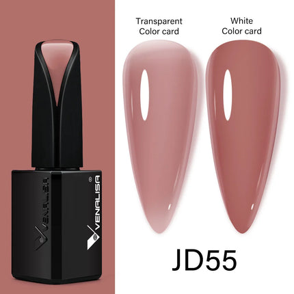 Venalisa15ML Silky Matte TPO FREE Topcoat No Cleaning Nail Lacquer Full Coverage Long Lasting Gorgeous Color Nail Varnish