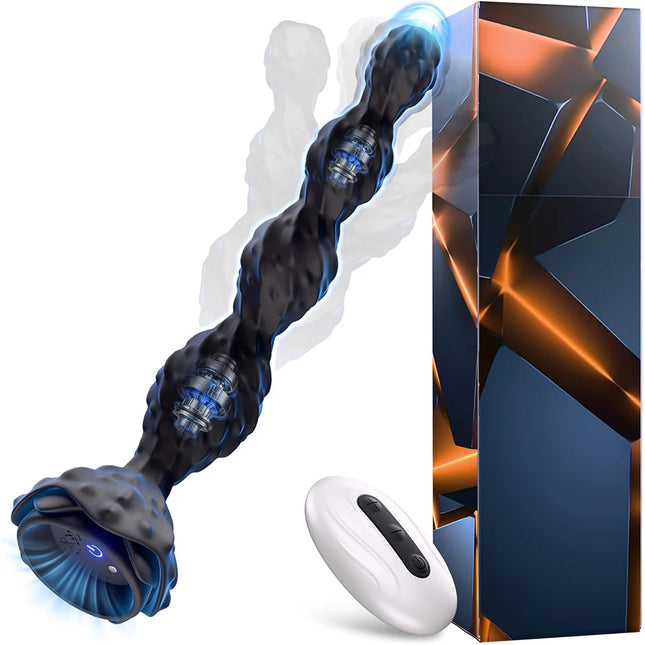 Télécommande perles anales vibromasseur 7 Modes de Vibration Masseur de Prostate Vibrateur Plug Anal Jouets Sexuels pour Hommes Femmes