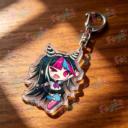 Danganronpa Keychain Accessories Bag Game Keyrings Jewelry Manga Fans Gifts