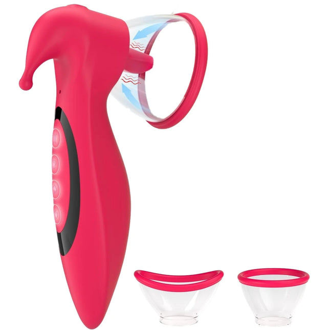 KUSHOR Powerful Sucking Vibrator for Women Tongue Licking Vibrating Clitoris Sucker Vibrator Nipple Stimulator Adults Sex Toy