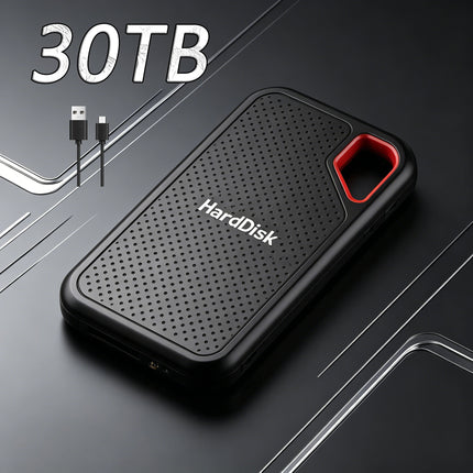 Practical External Hard Drive Portable Solid State Disk Simple Operation SSD  for Student Family Daily Data Backup