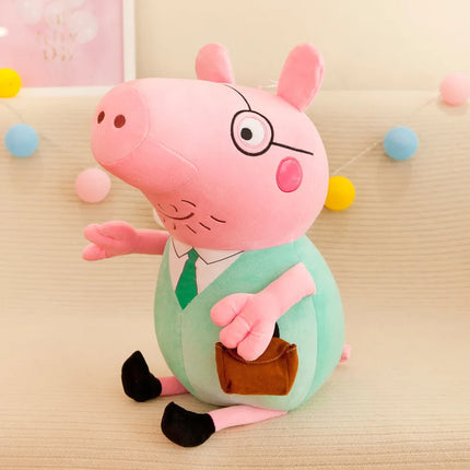 New Peppa Pig and George family cartoon plush toy dolls, blue and pink pig dolls, festival gifts, dolls, birthday gifts