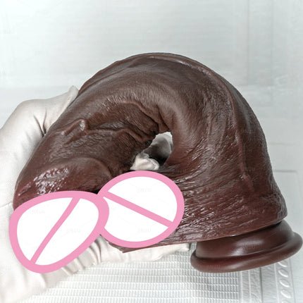 Realistic Man Thick Huge Dildo Soft Anal Vaginal Masturbators Small Fake Penis Adults Sex Toy for Women Suction Cup Big Dick