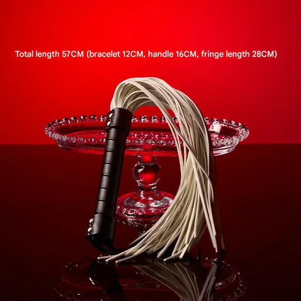 BDSM Spanking Kit,Flogger Whip Riding Crop & Leather Paddle,Impact Play Sex Toys for Couples Punishment Game Adult Punishment