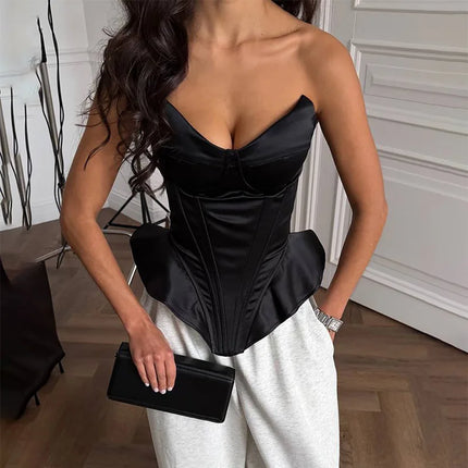 Fashion Women Sexy Lace Patchwork Sequin Sling Top Off Shoulder Backless Sleeveless See Through Slim Vests 2025 Lady Club Wear