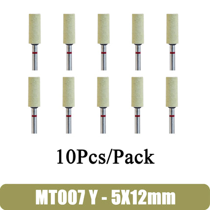 10Pcs High Quality Dental Ceramic Diamond Polishing Burs for Dentist Lab Quick Polishing Zirconia Porcelain Crown Tools