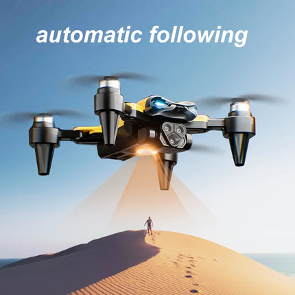 HD Aerial Drone 8K Camera Dual Lens Switch Horizontal Vertical Shooting Gesture Photo Video VR Glasses HDR Imaging App Control RC Drone