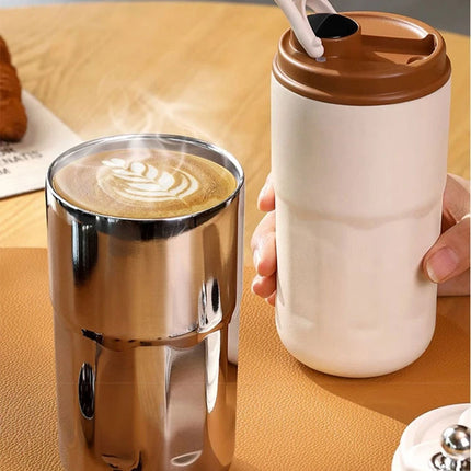 450ML Stainless Steel Thermo Water Bottle LED Temperature Display Coffee Cup Keep Cold and Heat Thermal Mug Travel Vacuum Flask
