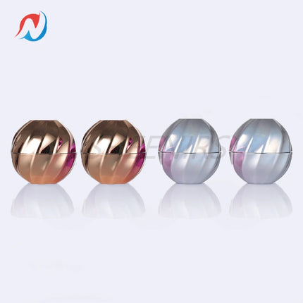 12pcs Empty Ball Round Lip Balm Containers 0.25Oz/7g Lip Gloss Spherical Lipstick Tubes DIY Lip Gloss Bottle Chapstick Holder