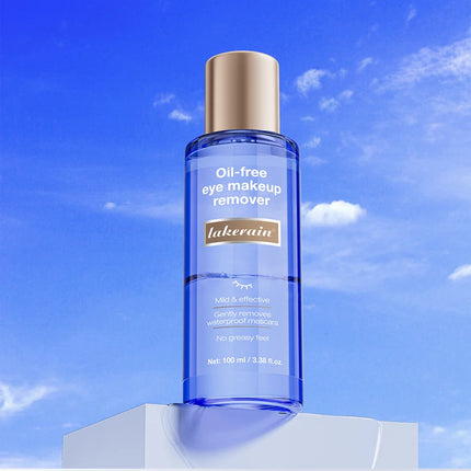 Lakerain 100ml Gentle Makeup Remover Gently Effectively Cleans Removes Waterproof Mascara Pigmented Eyeshadow Brow Pomade