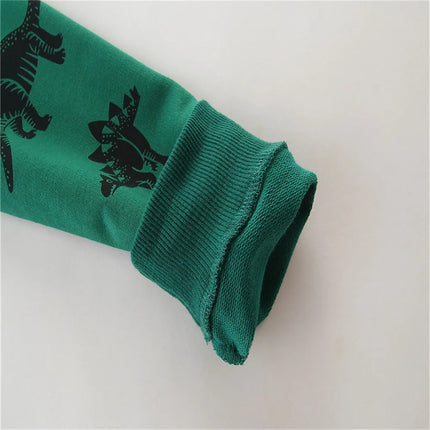 Jumping Meters 2-7T Boys Girls Sweatshirts Dinosaurs Long Sleeve  Children's Clothing Animals Baby Hooded Shirts