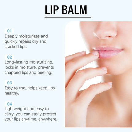 EELHOE Aloe Vera Lip Stick Matte Waterproof Lasting Moisturizing Lip Repair Care Smooth Anti Peeling Avocado Oil Lip Balm Stick