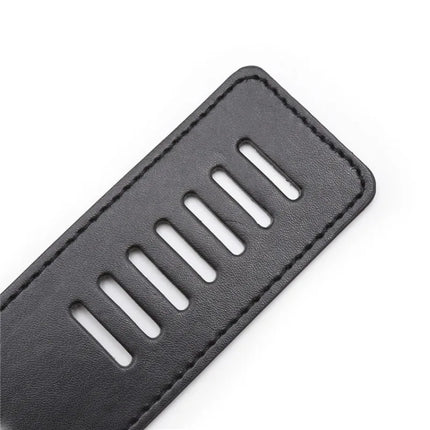 BDSM Adjustable Leather Handcuffs Lock Bondage Restraint Sex Toy Slave Tow Chain Erotic Feet Fetish Collar Erotic Accessories